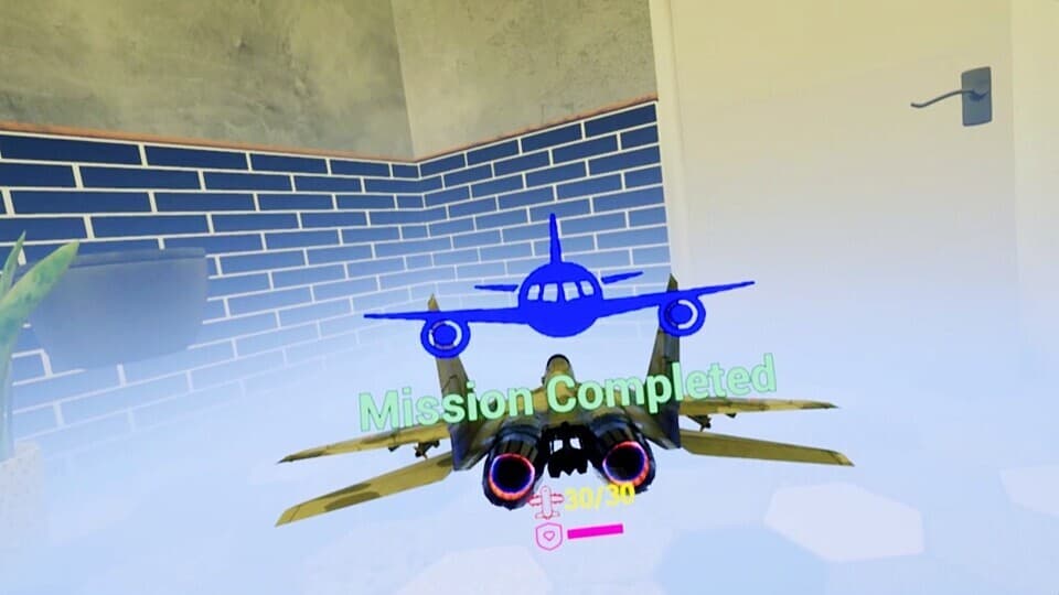 Re shrinking conflict: VR indoor air battle screenshot 5