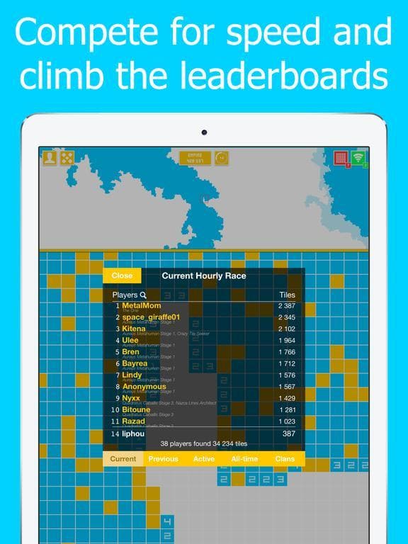 A Few Billion Square Tiles, a Minesweeper MMO screenshot 4