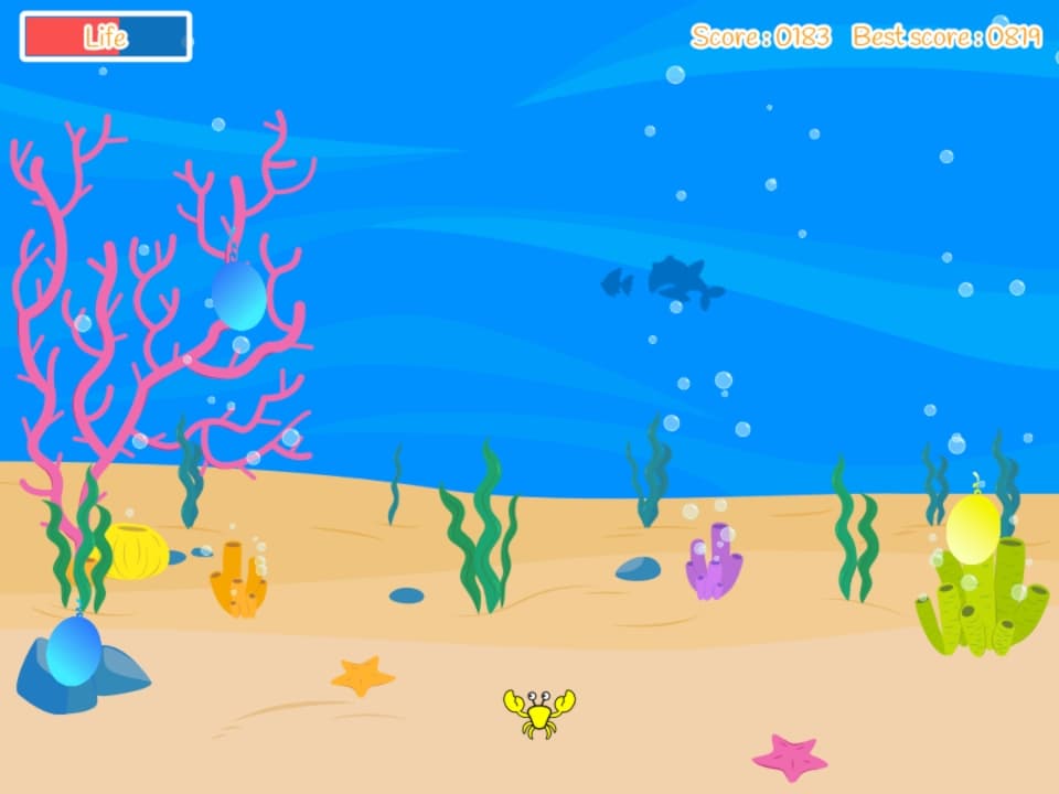 Crab VS Balloons screenshot 4