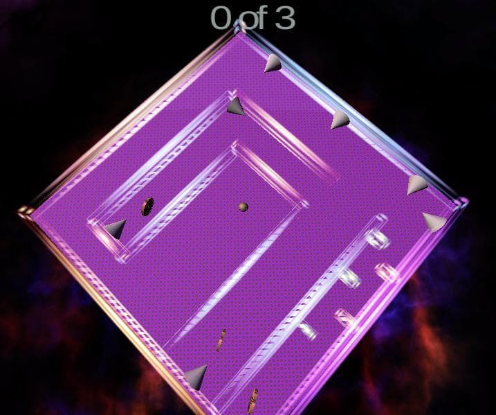 Pink and Purple RollerBall Maze