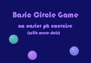 Basic Circle Game