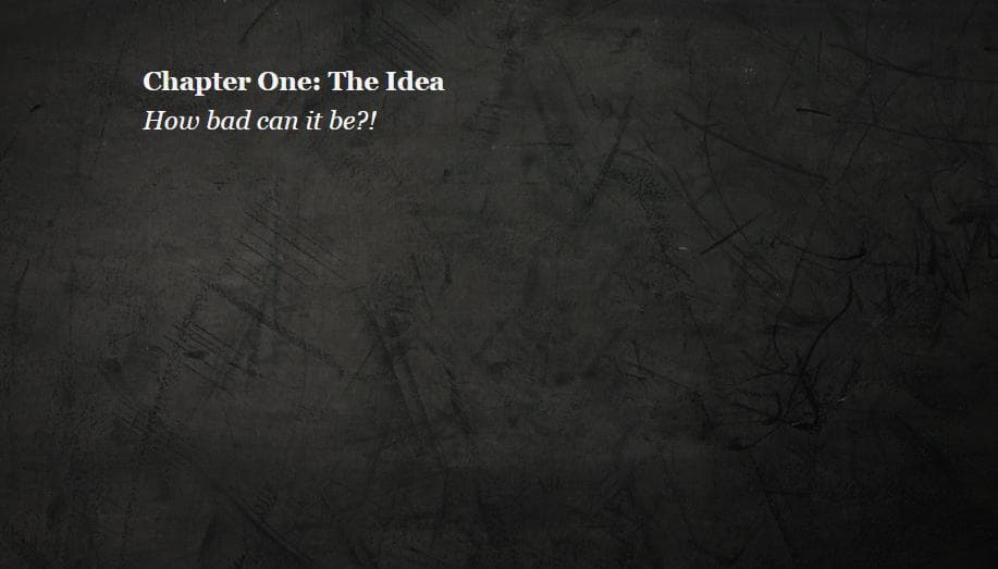 A Designer Diary- interactive story
