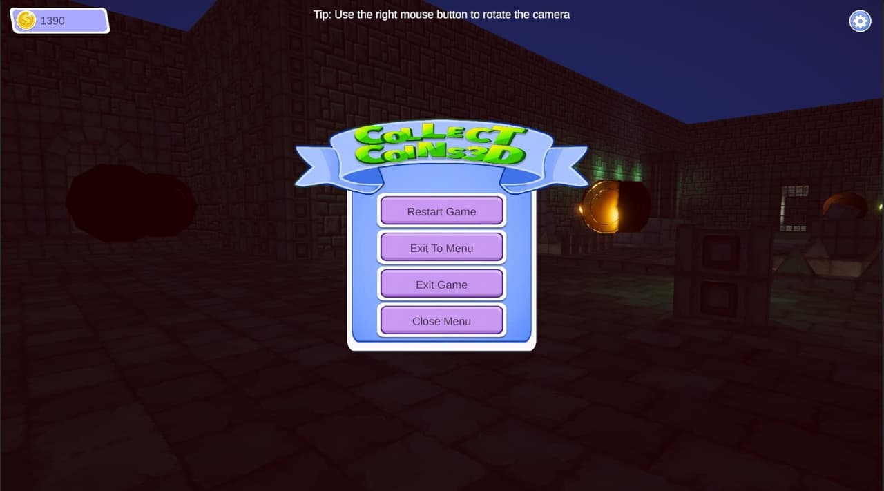 Collect Coins 3D