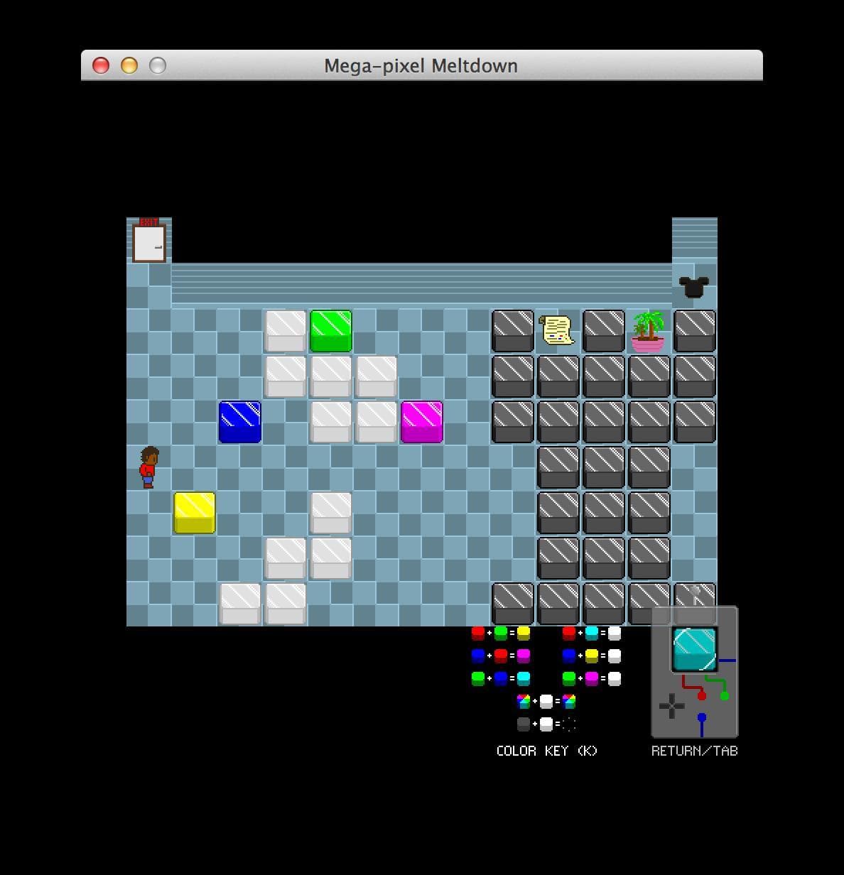 Mega-pixel Meltdown (Love Jam 2) screenshot 2