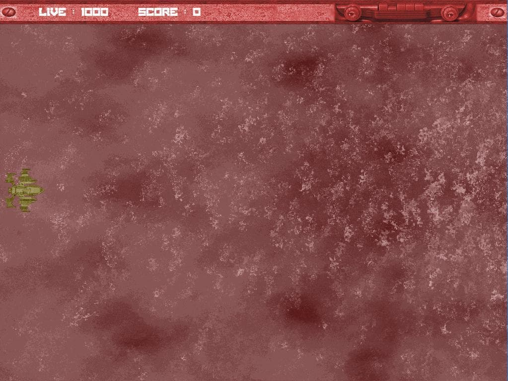 The shadow of the red planet