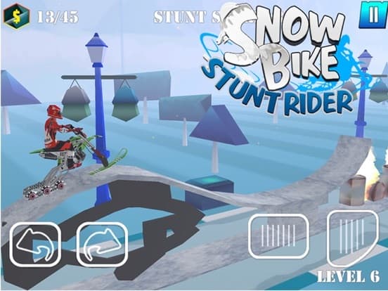 Snow Bike Stunt Rider screenshot 6