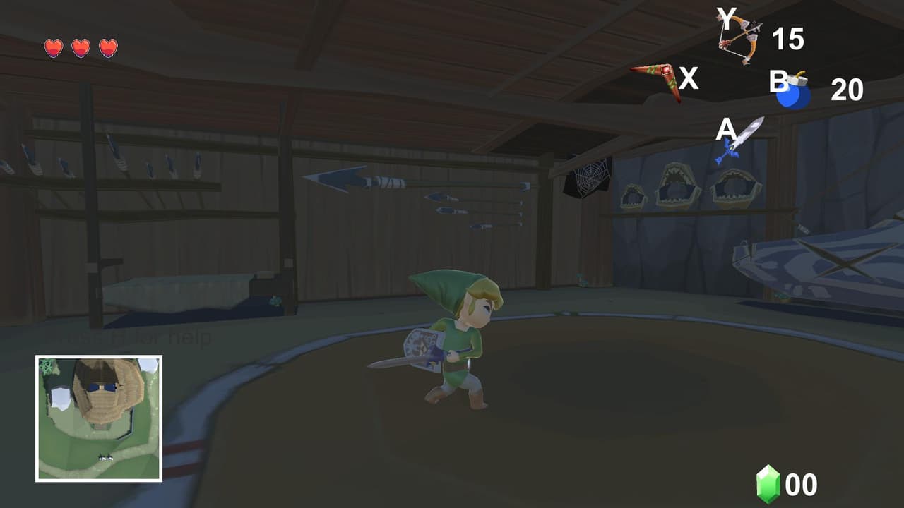 Legend of Lonk: Windwaker remade in Unity screenshot 3