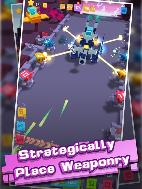 Cube Shooter: Tower Defense screenshot 5