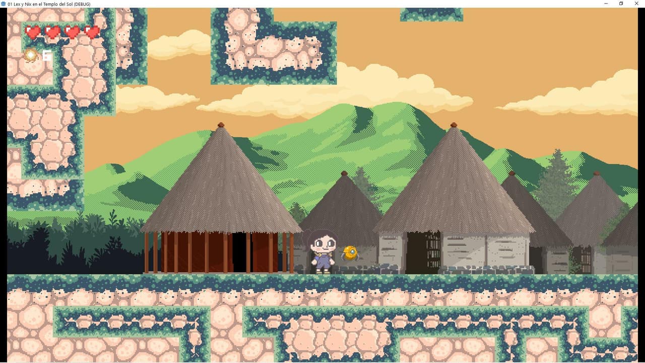 Lexy Nix en el Templo del Sol Demo screenshot 2