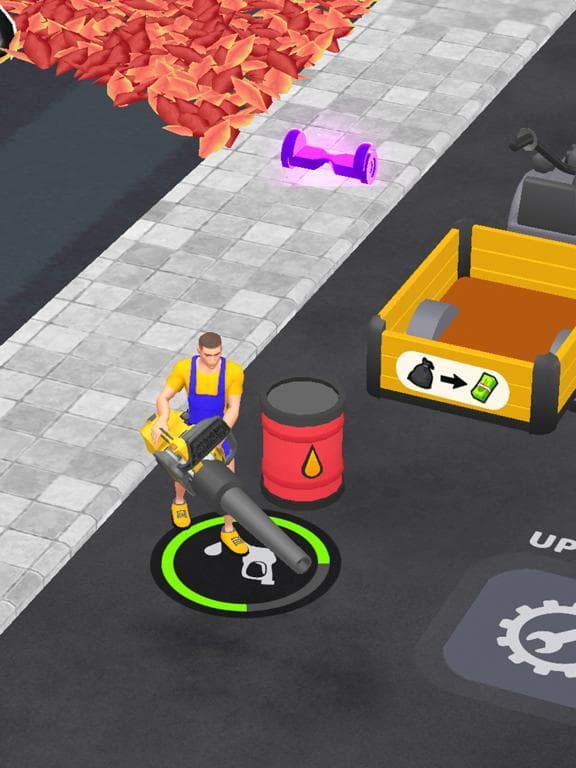 Leaf Blower: Cleaning Game Sim screenshot 4