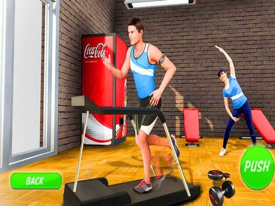 Gym Fitness Workout 3D screenshot 3