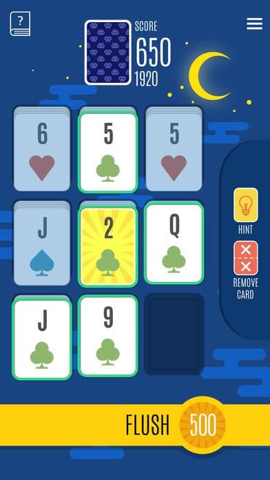 Sage Solitaire Poker screenshot 3