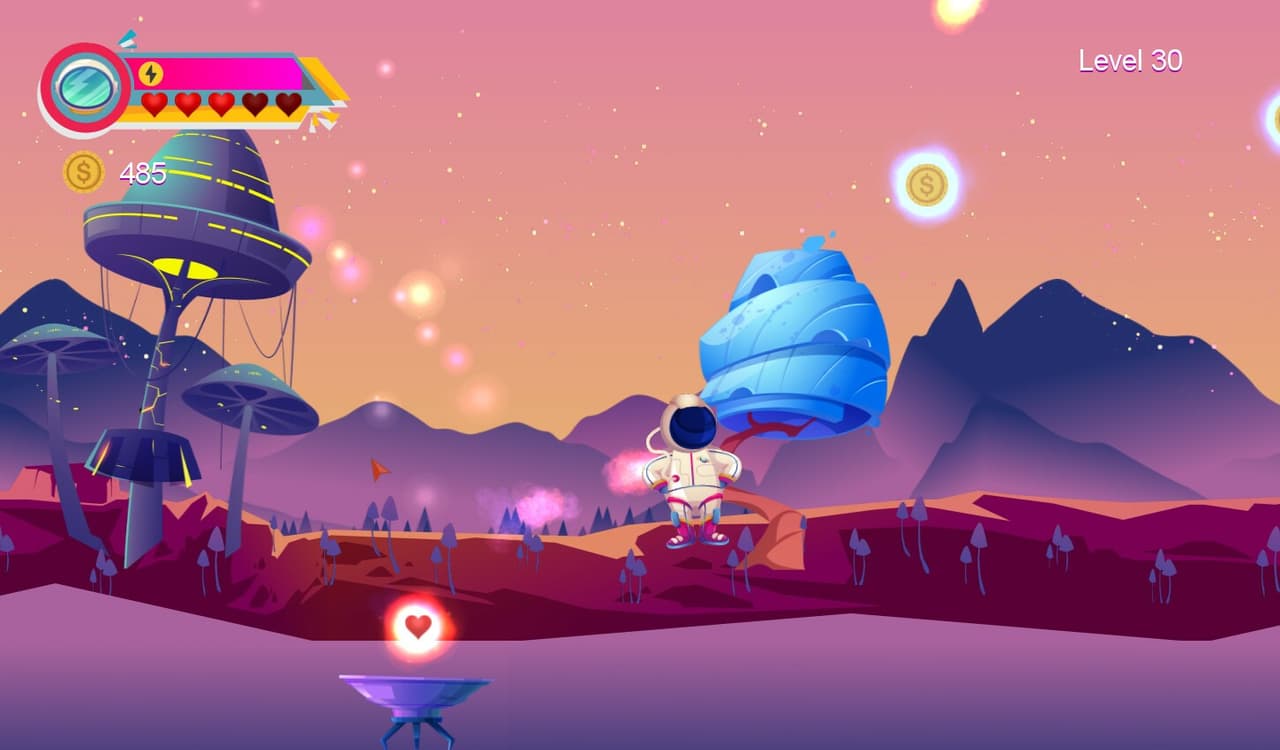 Jetpack astronaut
