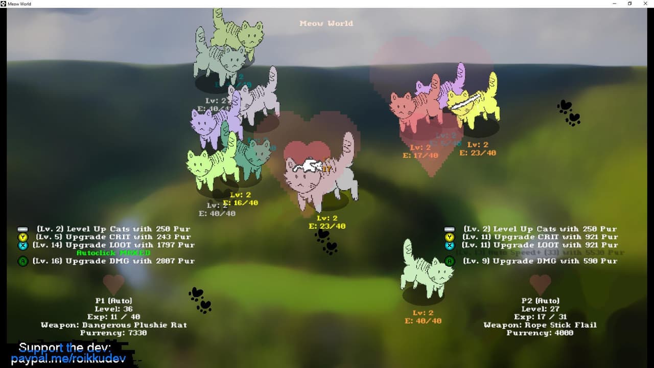 Meow World (Clicker Jam Summer 2022) screenshot 2