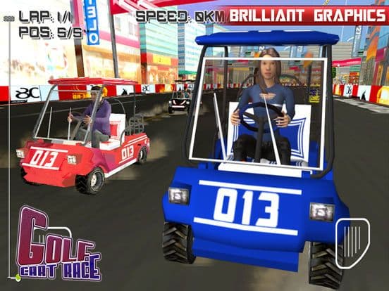 Golf Cart Race screenshot 4
