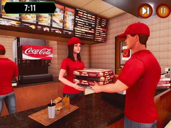 Good Pizza Food Delivery Boy screenshot 2