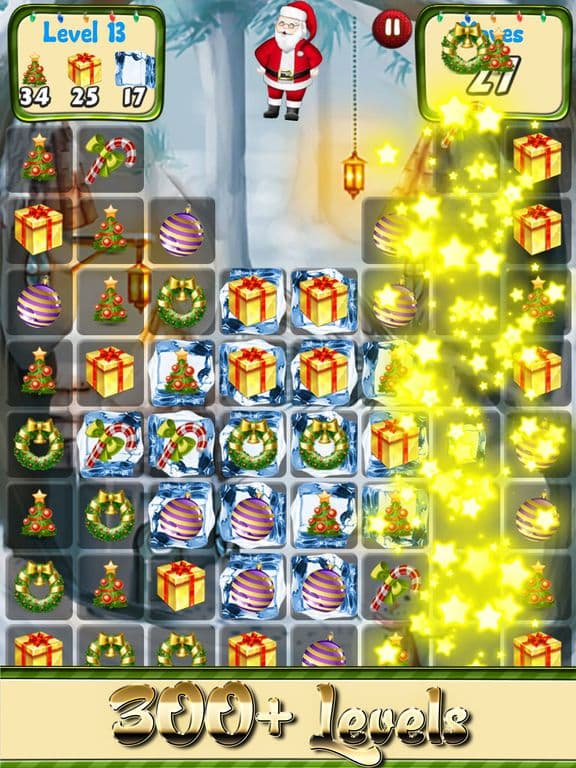 Merry Christmas Games and Puzzles - Match candy for holiday songs and music screenshot 4