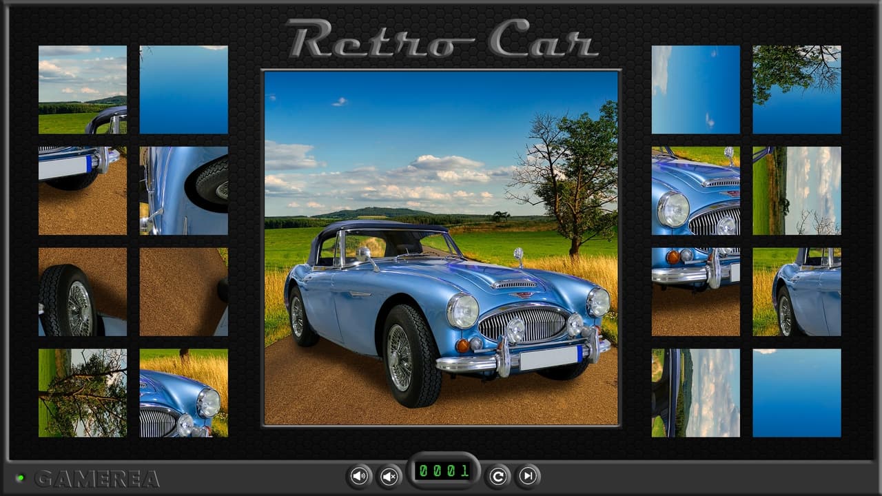 Retro Car Puzzle