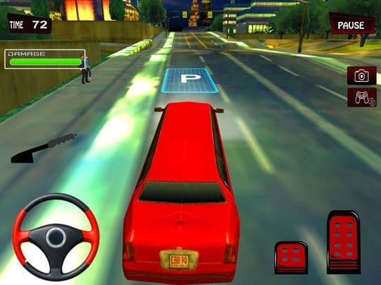 Limousine Taxi Drive 2017 screenshot 3