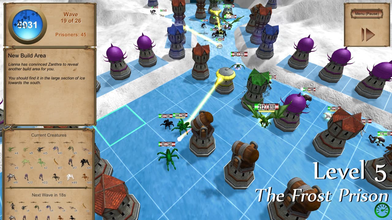 Alarameth TD screenshot 3