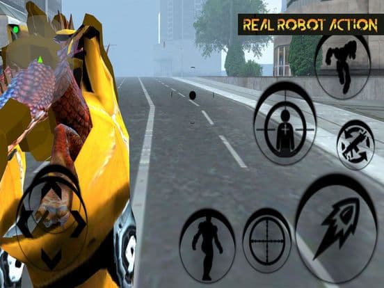 Futuristic Robot Fighting War screenshot 2