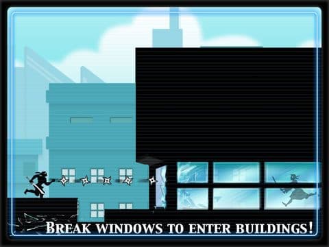 Ninja Parkour Dash 2: Escaping Vector Samurai Shurikens Fight screenshot 2