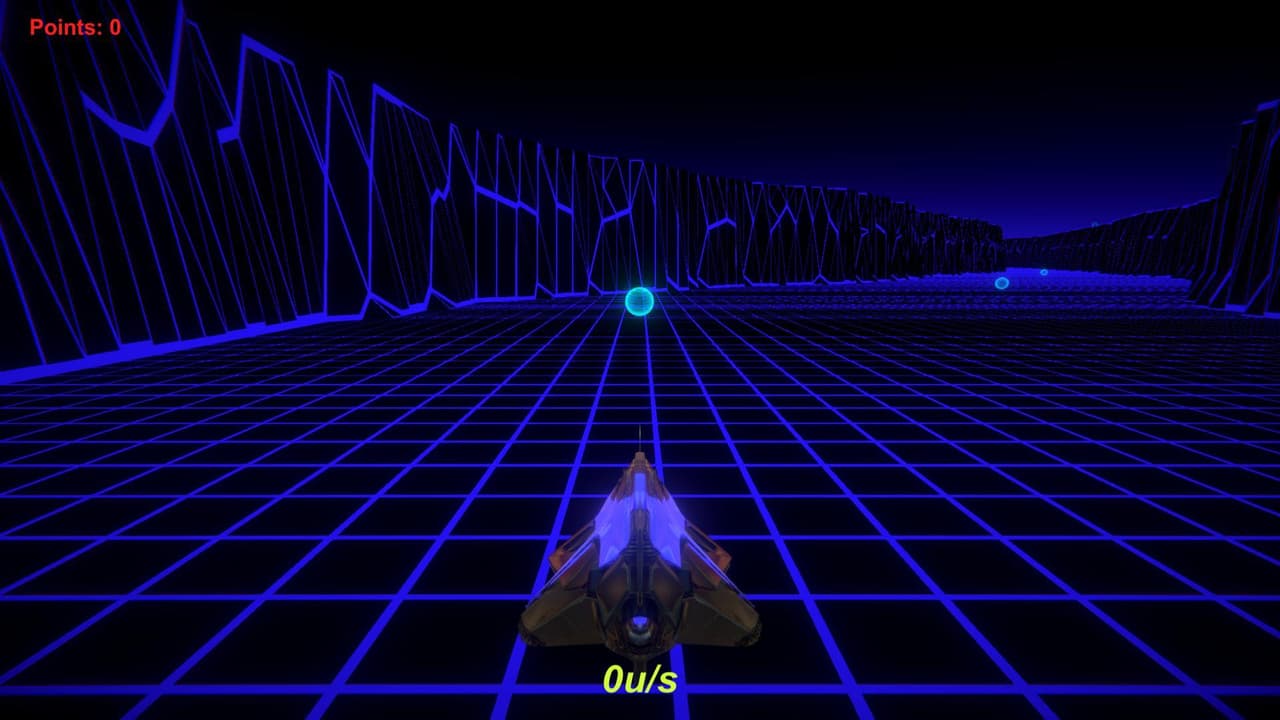 AI retrowave racing
