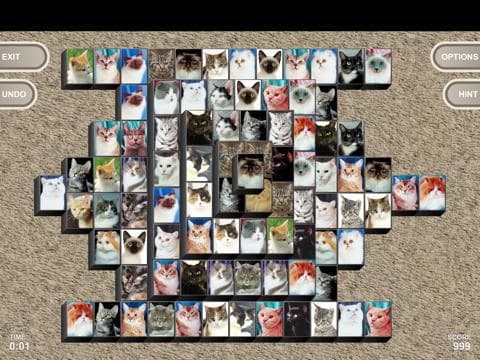 Kitty Cat Mah Jongg Solitaire screenshot 2