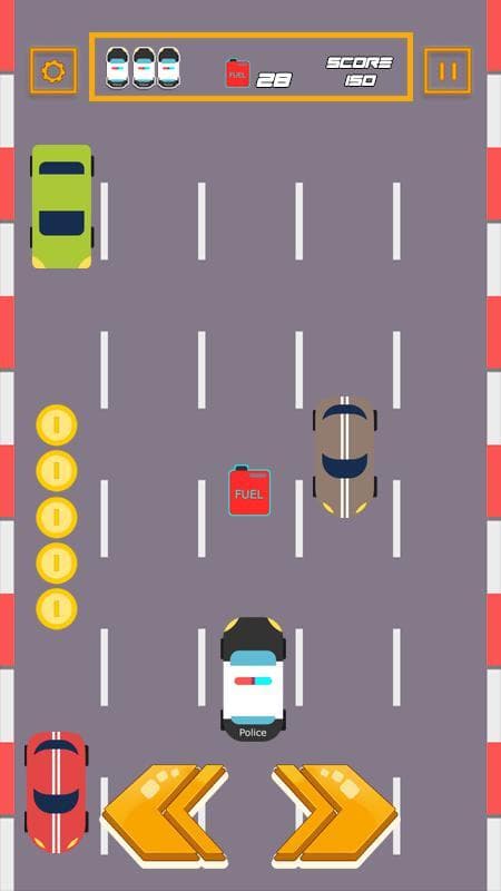 Police Chase (itch) (DevLive) screenshot 2