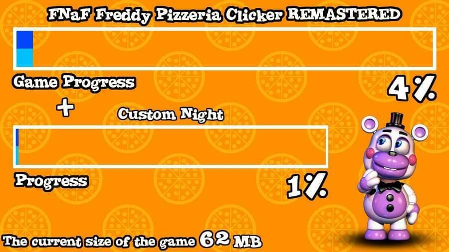 FNaF:Freddy Pizzeria Clicker REMASTERED screenshot 4