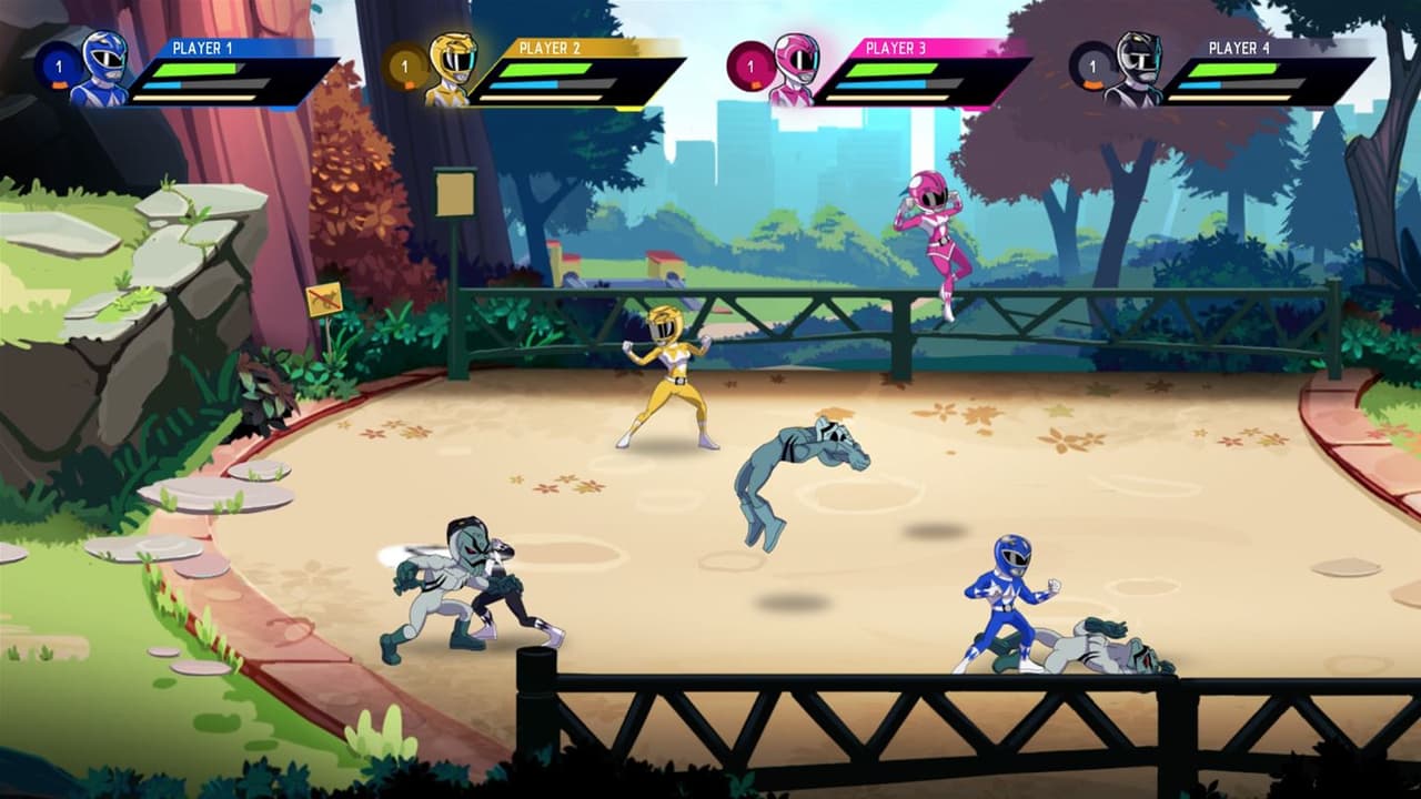 Sabans Mighty Morphin Power Rangers: Mega Battle screenshot 2