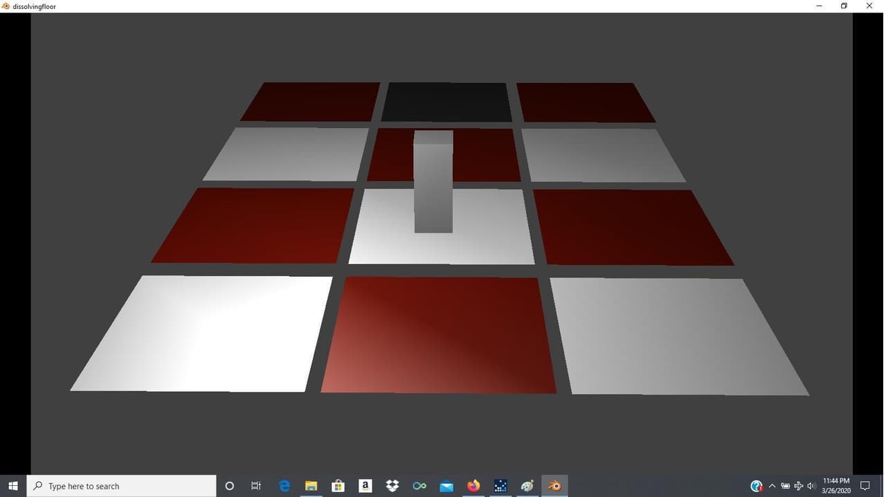 Dissolving floor screenshot 2