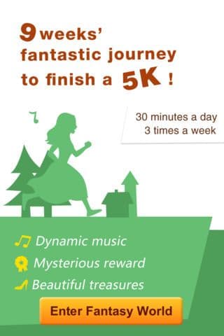 Run!Alice- A Fantasy 0-5k Run Traning Game screenshot 2