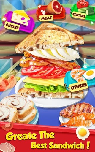 School Lunch Food Maker screenshot 3
