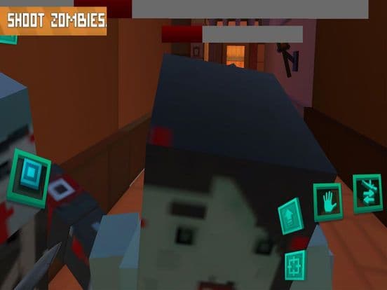 Blocky Zombie Shooter Survival screenshot 3