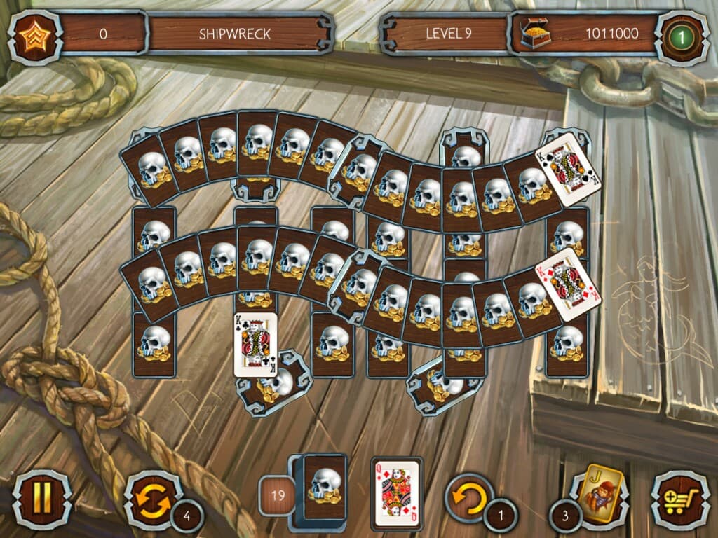 Solitaire Legend of the Pirates 3 screenshot 4