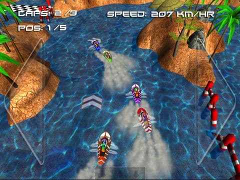 Boat Racing Challenge ( 3D Racing Games ) screenshot 3