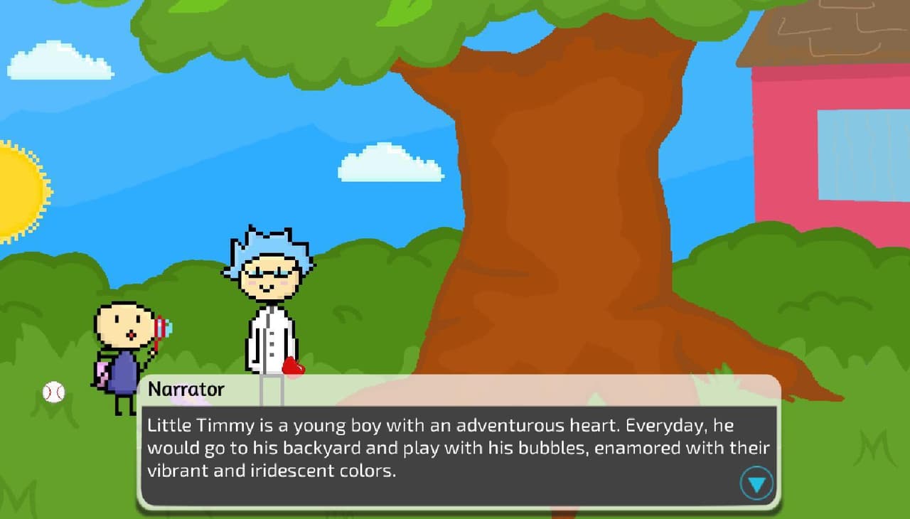 Bubble Boy (StanfordStudentGames, axlablaze, Geraldine) screenshot 2