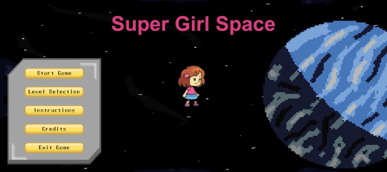 Super girl space screenshot 2