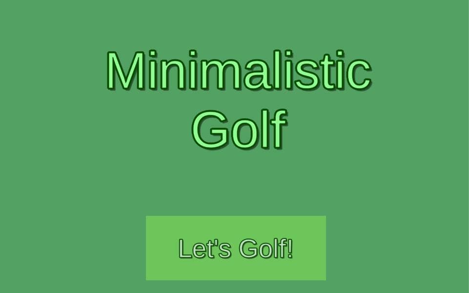 Minimalistic Golf (itch)