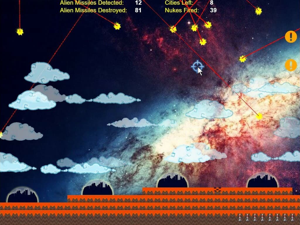 Alien Missile Bombardment
