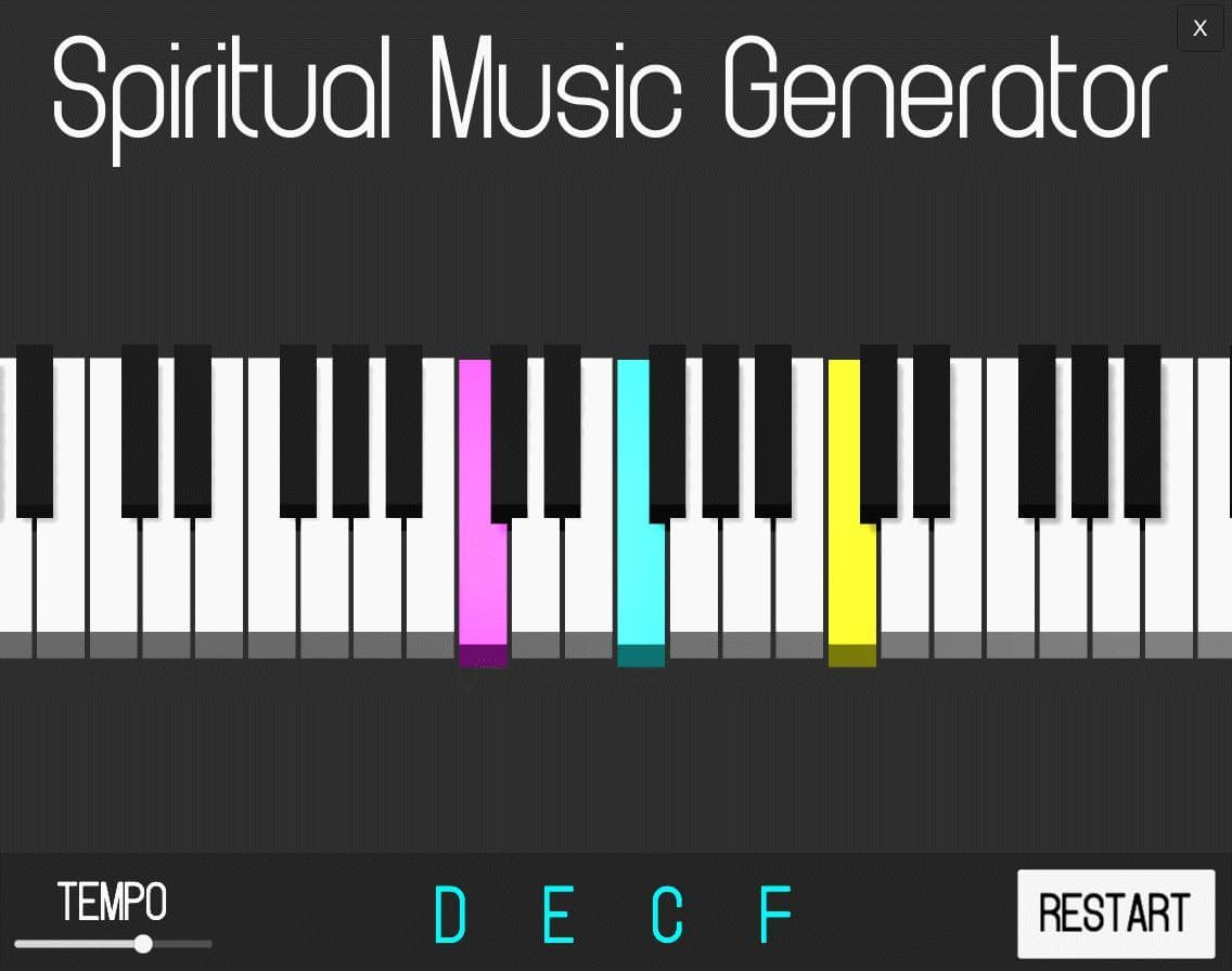 Spiritual Music Generator