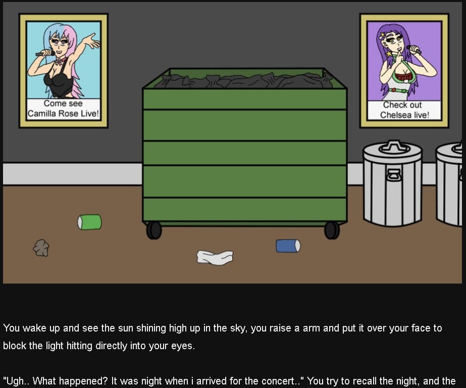 Camilla Visual Novel