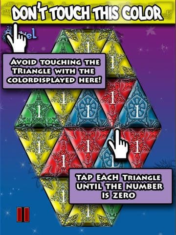 Colors Skip - Triangle Challenge screenshot 3