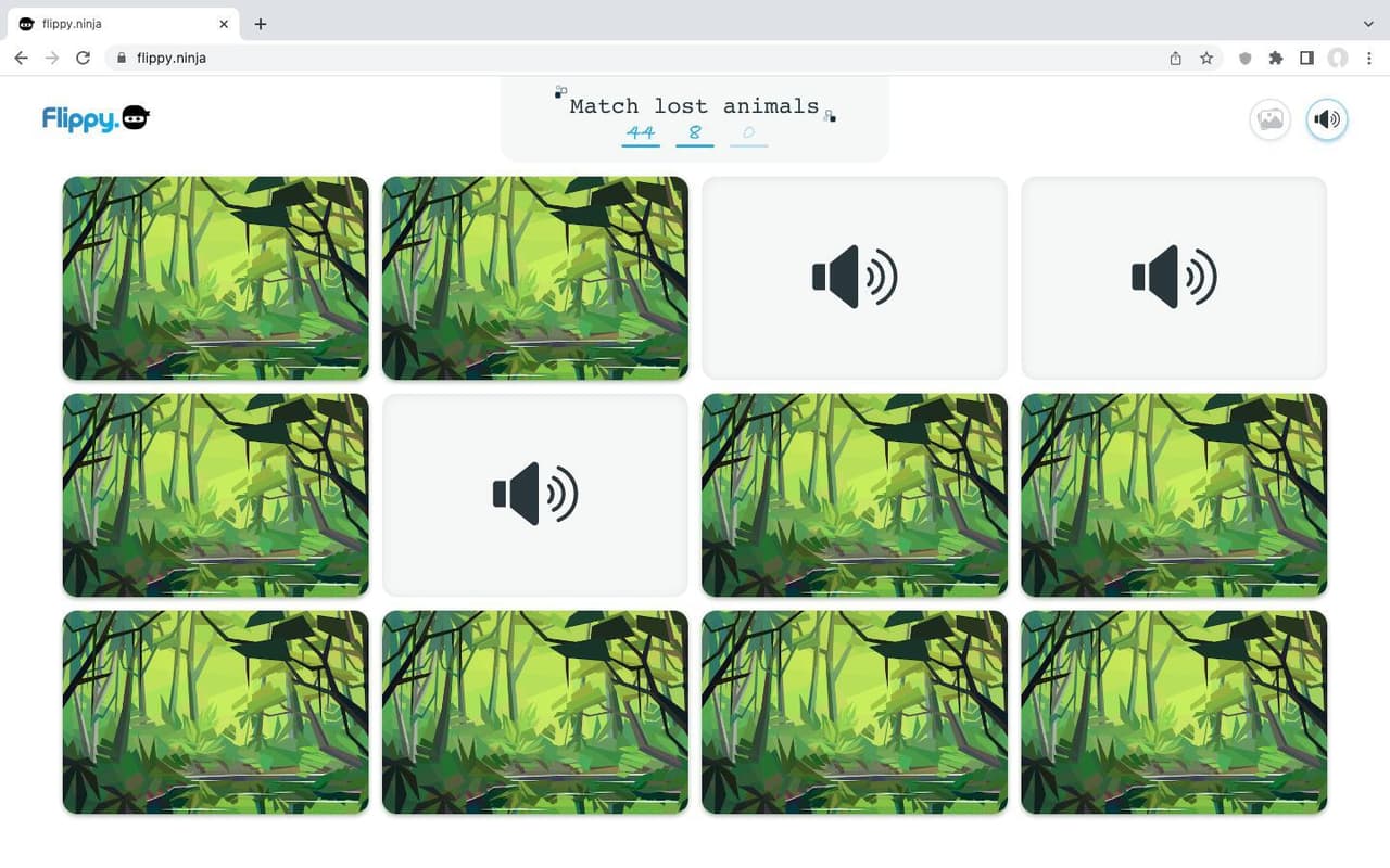 Flippy - memory game with an audible twist screenshot 2