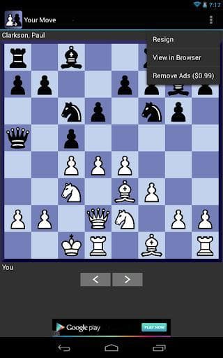 Your Move Correspondence Chess