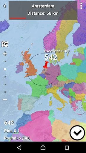 MapMaster Free - Geography game screenshot 4
