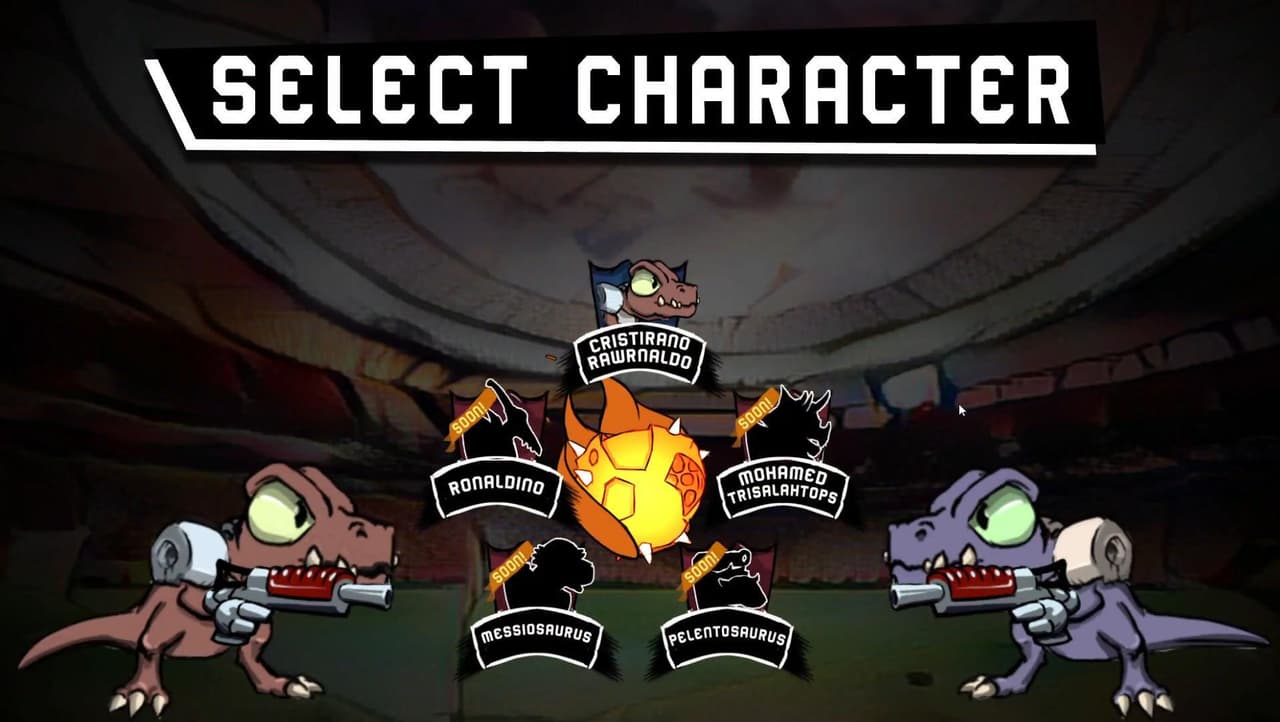 Rageosaur Superstar Soccer screenshot 2