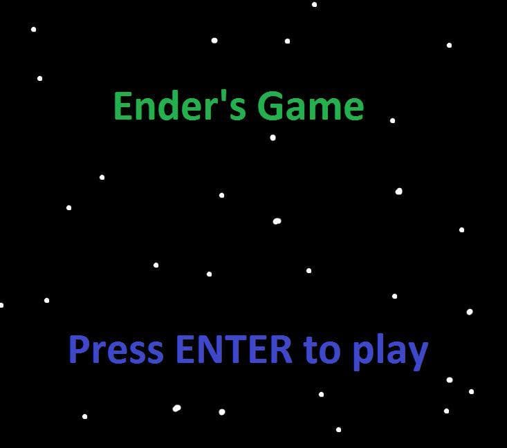 Enders Video Game