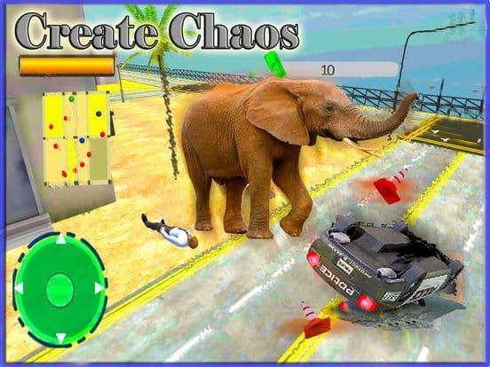 Elephant Run Simulator 2016 – Non Stop City Rampage & Crashing Defense against Hunters and Bulls